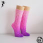 Preview: Adele - sock knitting pattern - download