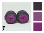 Preview: Dirty Magenta - Merino-Sockenwolle 4-fach - Farbverlauf