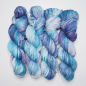 Preview: Get Funky - 150g Sockyarn sport with silver glitter, hand dyed