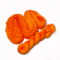 Preview: Neon orange - Merino-Sockenwolle 4-fach