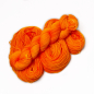 Preview: Neon orange - Merino-Sockenwolle 4-fach