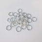 Preview: 30 round stitchmarker set, silver