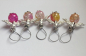 Preview: 5 pc stitchmarker set for knitting, angel yellow-pink