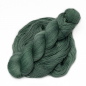 Preview: Forest Green - Merino-Sockyarn, fingering weight with glitter effect