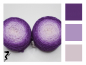 Preview: Magic Purple - 2 x 50g Merino-Sockenwolle 6-fach - Farbverlauf