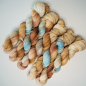 Preview: Noble Natur - 100g Merino-Sockenwolle 6-fach, handgefärbt