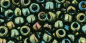 Preview: 30 g Toho Rocailles Metallic Iris - Green/Brown TR-06-84