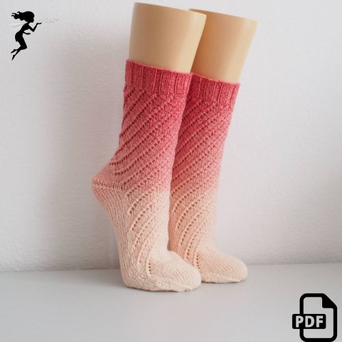 Rio - sock knitting pattern - download