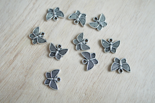 Knitting Charms "Butterfly" (3)