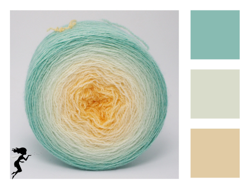 Beach* Farbverlauf Merino - Lace