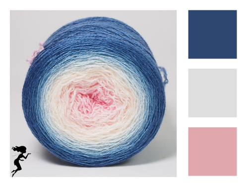 Blossom* Farbverlauf Merino - Lace