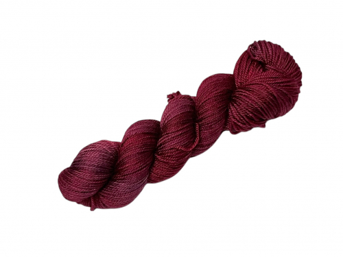 Bordeauxrot - Merino Silk