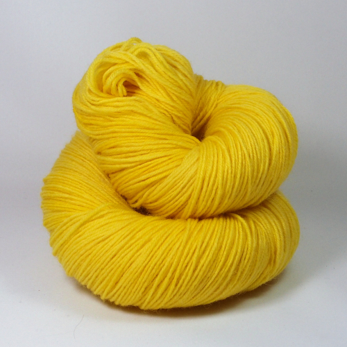 Sonnengelb - Merino-Sockyarn, fingering weight