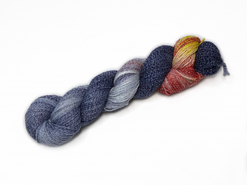 Denim Nights - Merino Cotton Sockyarn fingering weight