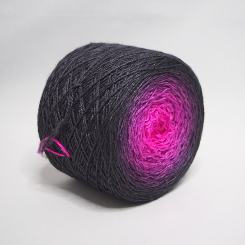 Drama Queen - gradient yarn 75/25 merino/silk - fingering weight