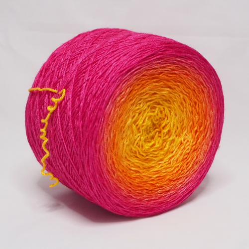 Endless Summer* Gradient yarn 75/25 Merino/Silk - Fingering