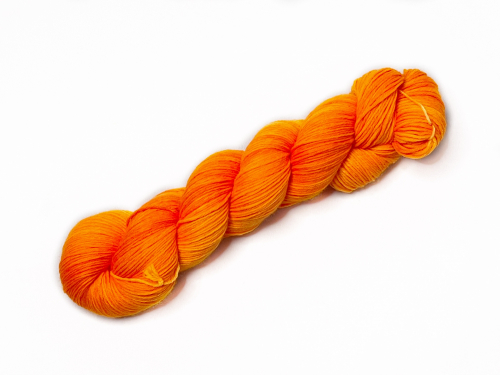 Neon Orange - Merino-Sockyarn, DK weight