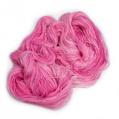 Hot Pink - Merino-Sockenwolle 8-fach