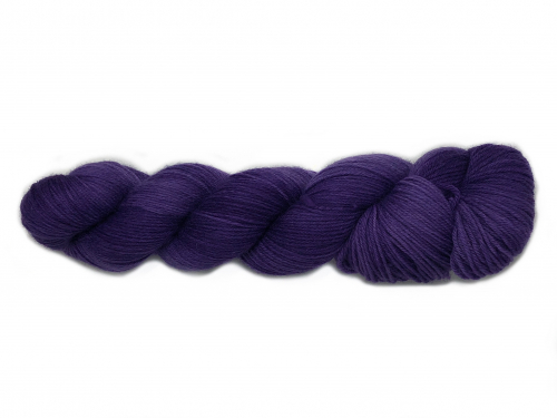 Königliches Lila - Merino-Sockenwolle 4-fach