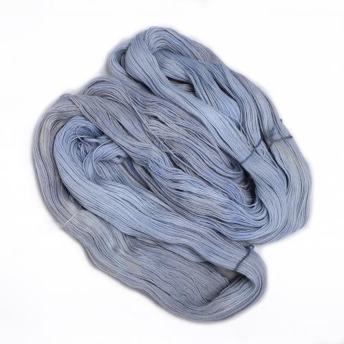 Blaugraue Eleganz - Merino Lace Yarn