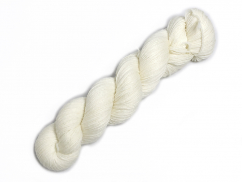 Naturweiß - Merino-Sockyarn, fingering weight