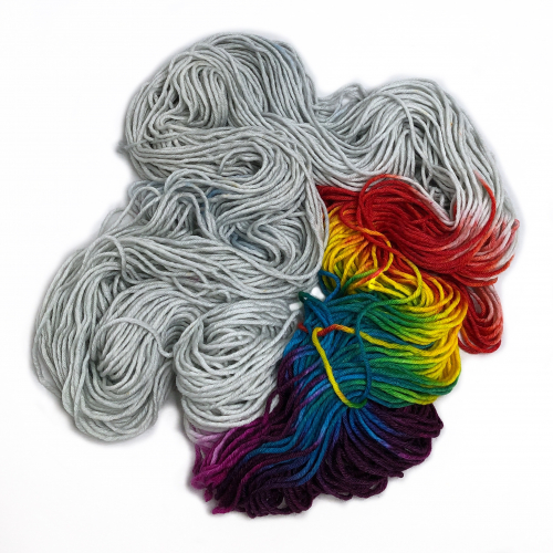 Over the Rainbow - Merino-Sockenwolle 8-fach