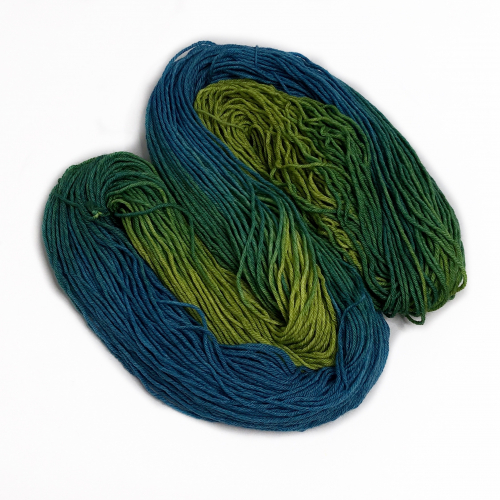 Blaue Lagune - Merino-Sockenwolle 6-fach