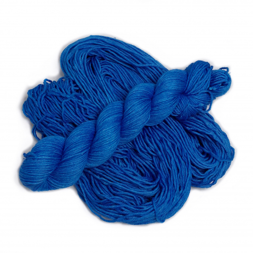 Peacock Blue - Merino-Sockyarn, DK weight