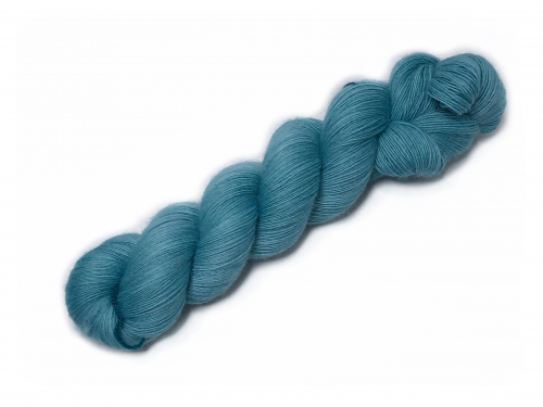 Capriblau - handdyed yarn, lace weight, merino single ply
