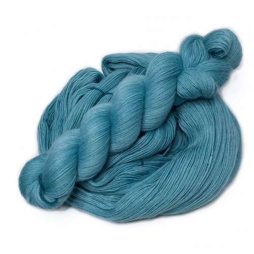 Capriblau - handdyed yarn, lace weight, merino single ply