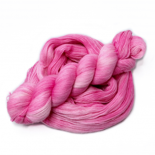 Sweet Pink - Merino Lace Garn handgefärbt