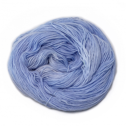 Ice Blue - Merino-Sockenwolle 6-fach