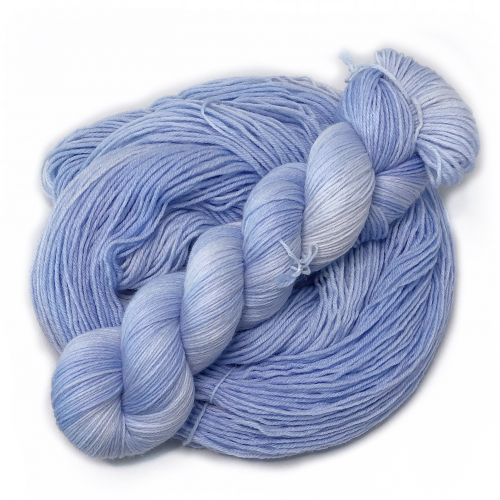 Ice Blue - Merino-Sockenwolle 8-fach