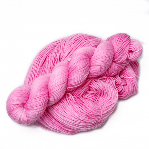 Hot Pink - Merino-Sockenwolle 8-fach