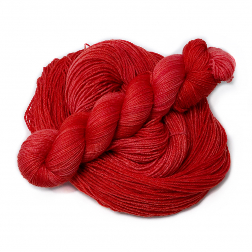 Oxblood Red - Merino-Sockenwolle 4-fach