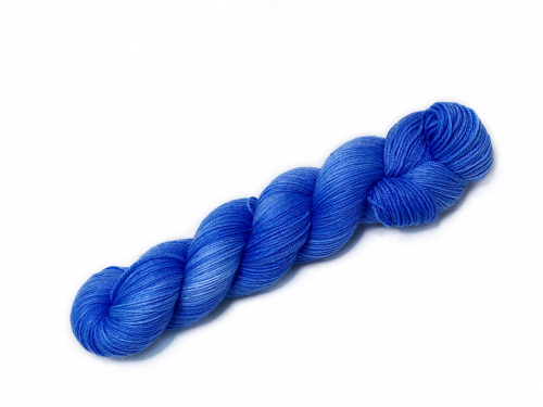 Alpinblau - Merino-Sockenwolle 6-fach