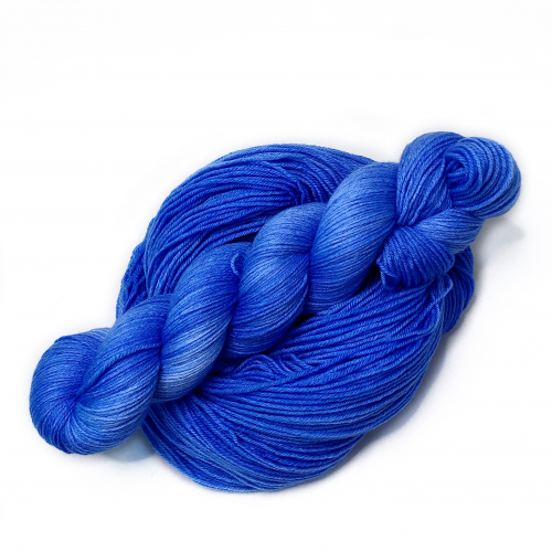 Alpinblau - Merino-Sockenwolle 6-fach