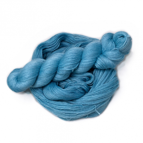 Pacific - handdyed yarn, lace weight, merino single ply