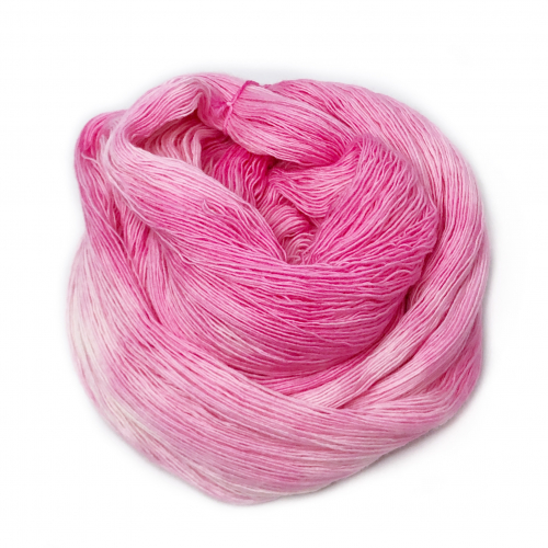 Fuchsia - Merino Lace Garn handgefärbt