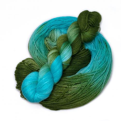 Oktober - Merino-Sockenwolle 4-fach