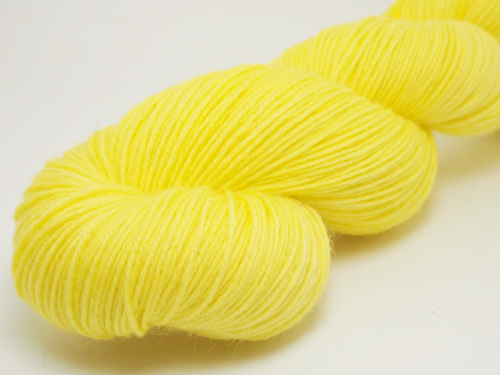Lemon Curd - Merino-Sockenwolle 8-fach