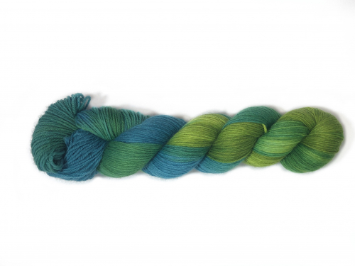 Blaue Lagune - Merino-Sockenwolle 8-fach