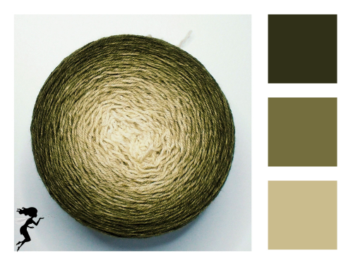 Mud* Farbverlauf Merino - Lace