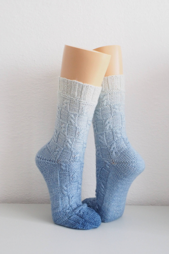 Sonja- sock knitting pattern - download