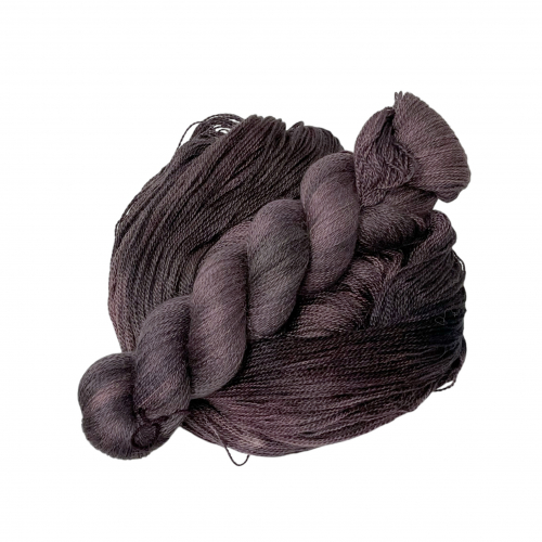 Espresso - Alpaca Silk Lace Yarn