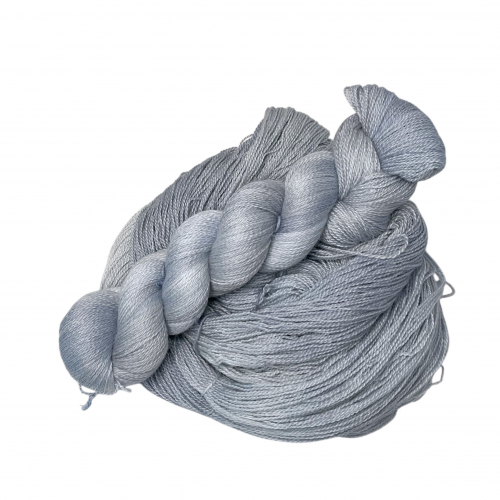 Silberblau - Alpaca Silk Lace Yarn