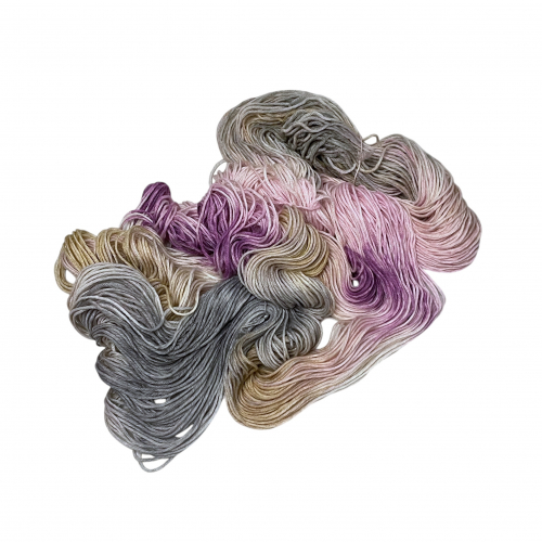 Frühlingsbouquet - 100g Merino-Sockyarn, handdyed, sport weight