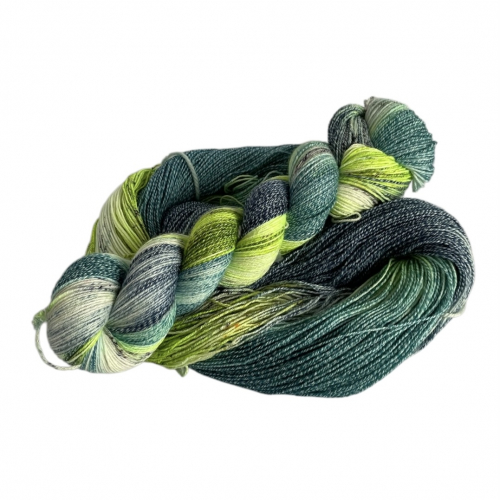 Neon Stranger - Merino Baumwolle Sockenwolle 4-fach