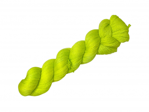 Lime Pop - Alpaca Silk Lace Yarn