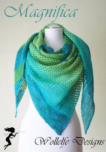 Knitting Set - Magnifica shawl - original colors